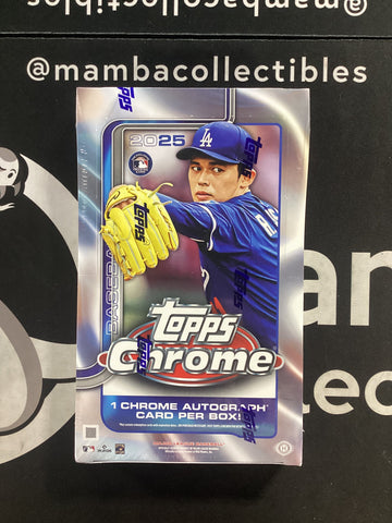 2025 Topps Chrome Baseball Hobby