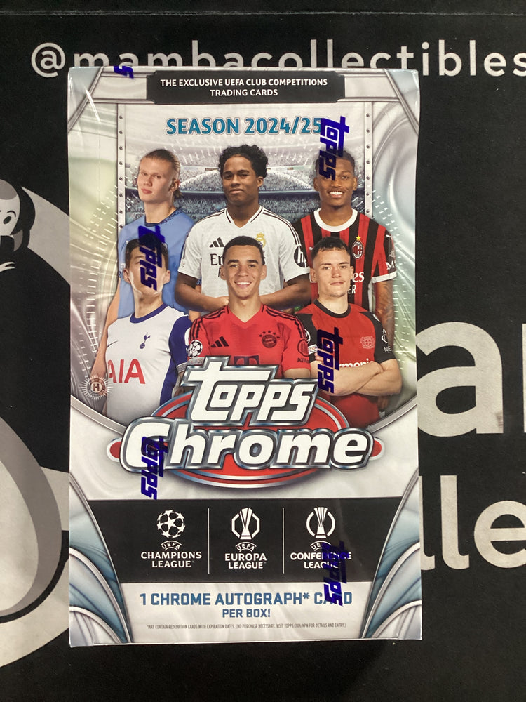 2024-25 Topps Chrome Soccer Hobby