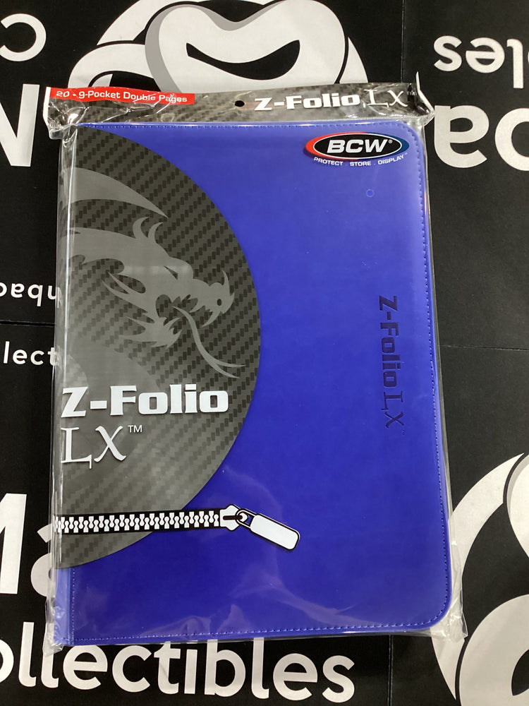 BCW Z-Folio LX Binder (Blue; 360 ct)