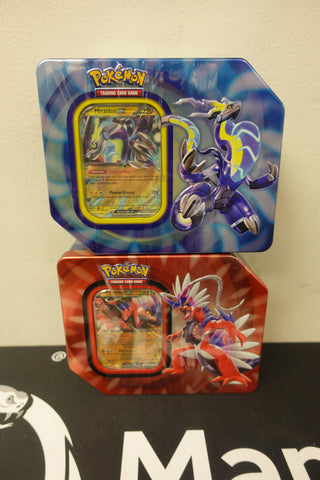 Paldea Legends Koraidon/Miraidon Tins