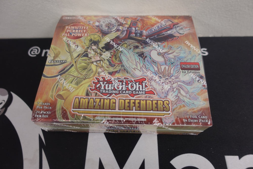 Yugioh Amazing Defenders 1st Edition Pack