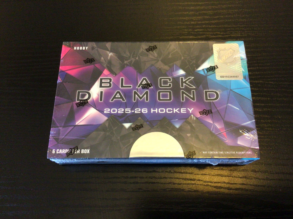 2025-26 Upper Deck Black Diamond Hockey Hobby