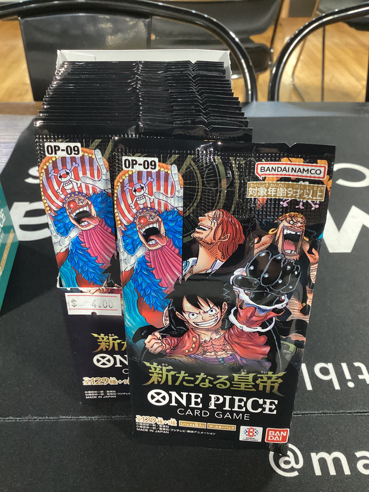 Japanese One Piece Emperors in The New World Booster Pack (OP-09)