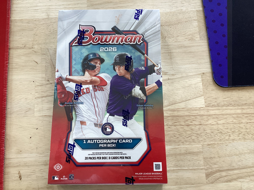 2026 Topps Bowman Baseball Hobby