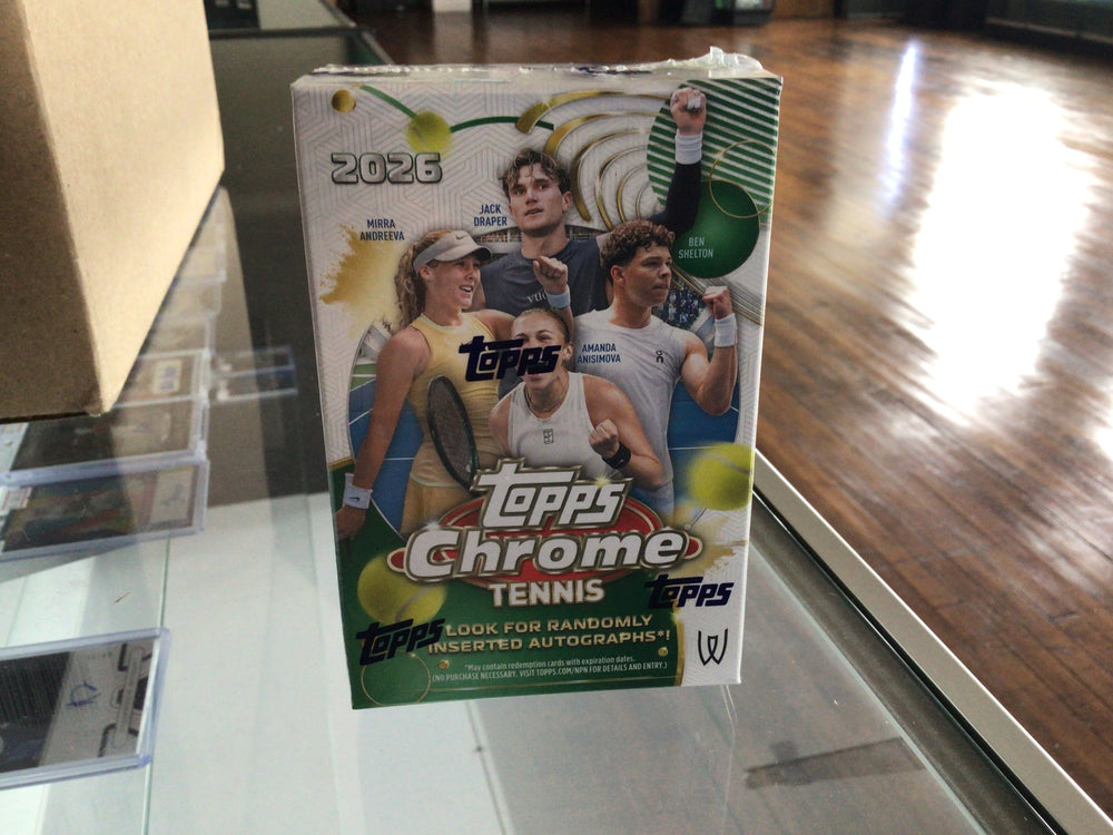 2026 Topps Chrome Tennis Blaster