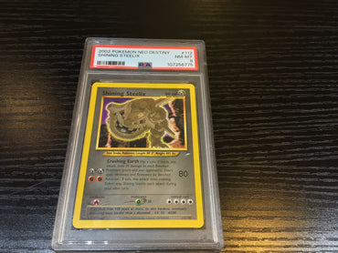 PSA 8 Pokémon Shining Steelix 112/105 - Neo Destiny