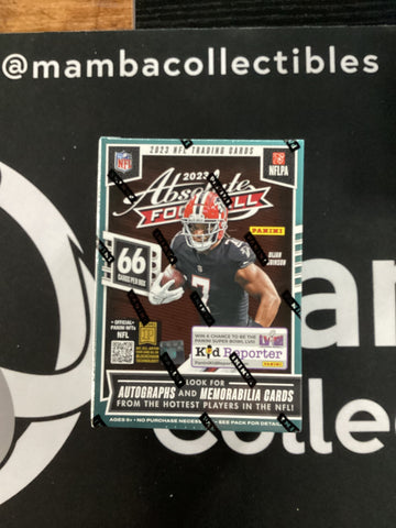 2023 Panini Absolute Football Hobby Blaster