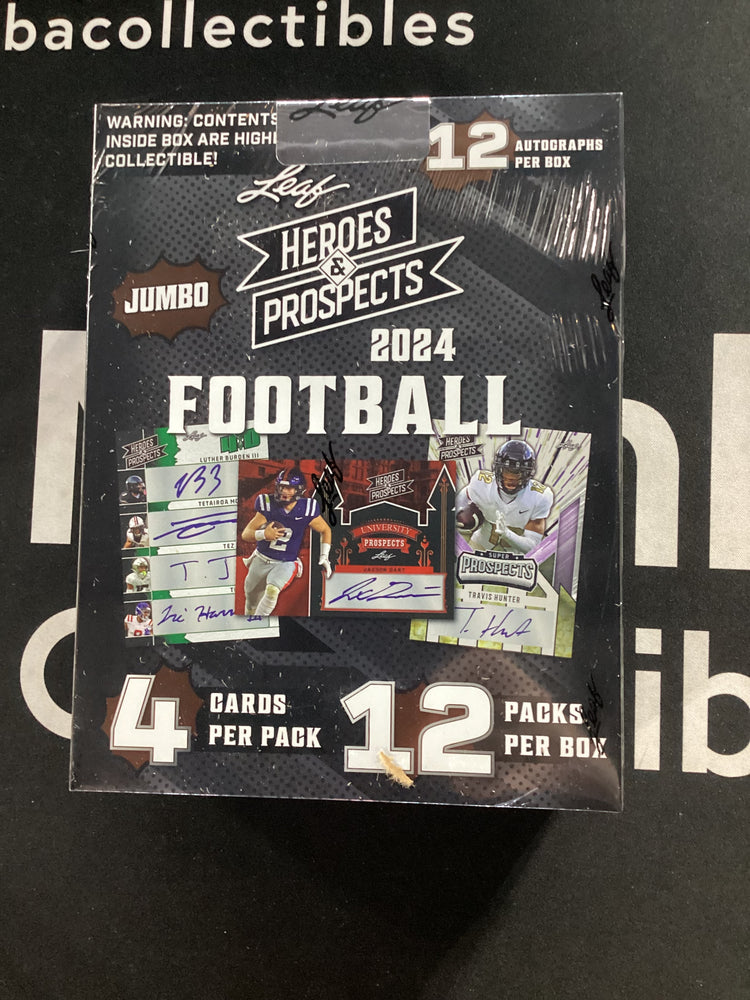 2024 Leaf Heroes & Prospects Football Jumbo