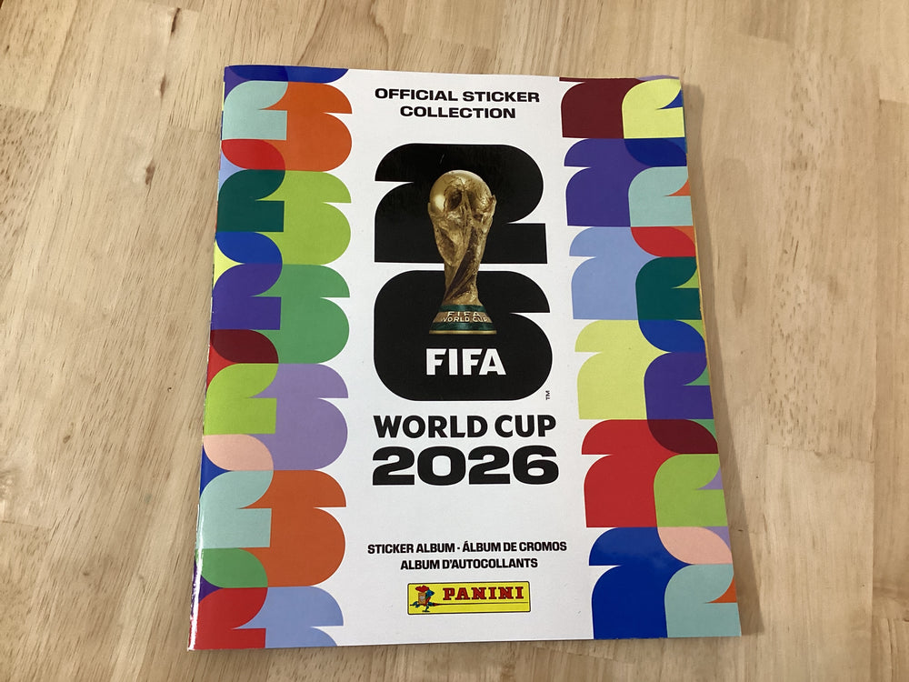 FIFA World Cup 2026 sticker collection book