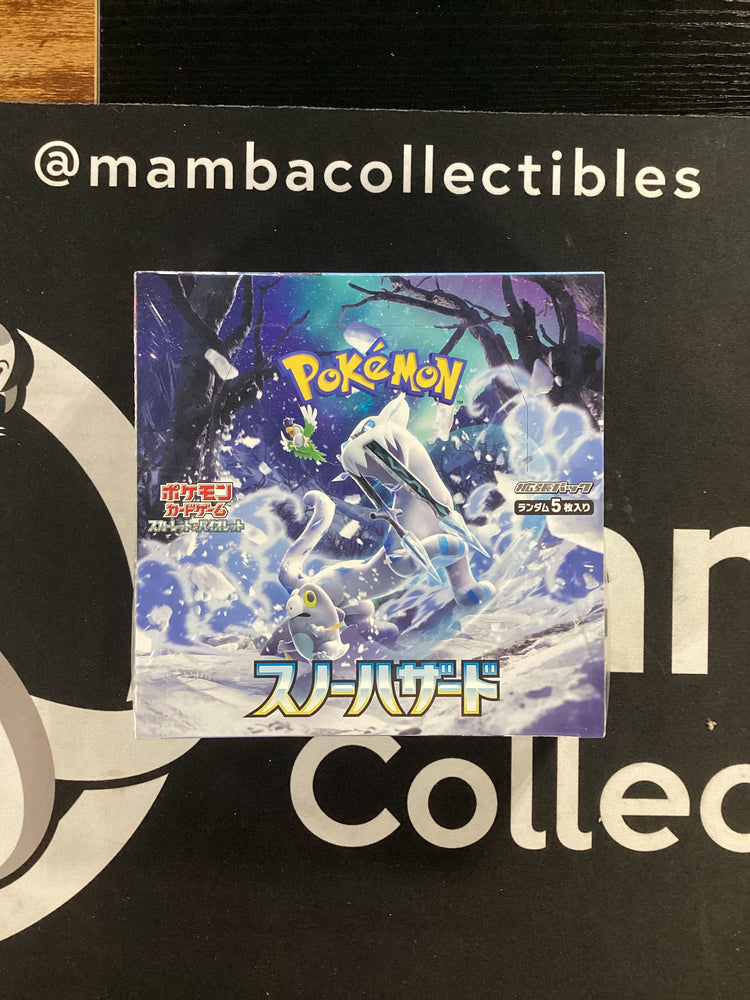 Japanese Pokemon Snow Hazard Booster Box (SV2P)