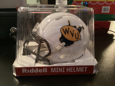 West Virginia Mountaineers Throwback Mini Helmet