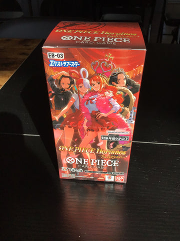 Japanese One Piece Heroines Edition Booster Box (EB-03)
