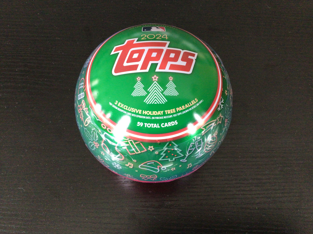 2024 Topps Holiday Baseball Tin