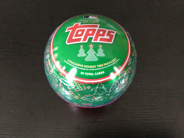 2024 Topps Holiday Baseball Tin