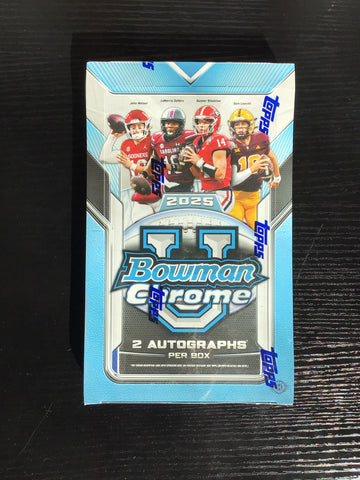 2025 Topps Bowman University Chrome Football Hobby