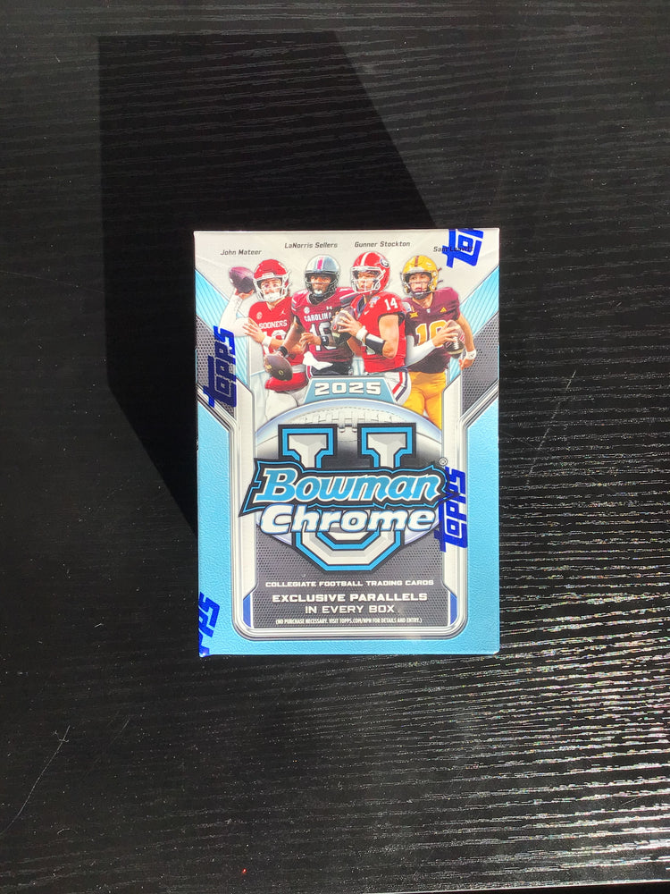 2025 Topps Bowman University Chrome Football Blaster