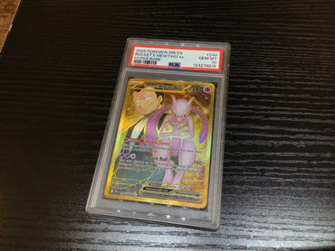 PSA 10 Pokémon Rocket’s Mewtwo ex 240/182 - Destined Rivals