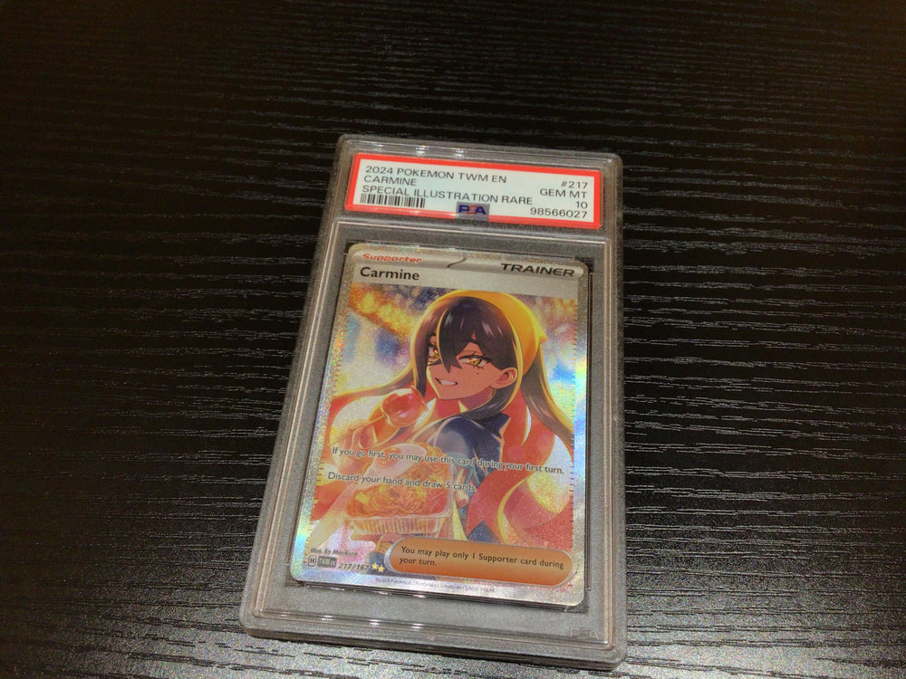 PSA 10 Pokémon Carmine 217/167 - Twilight Masquerade