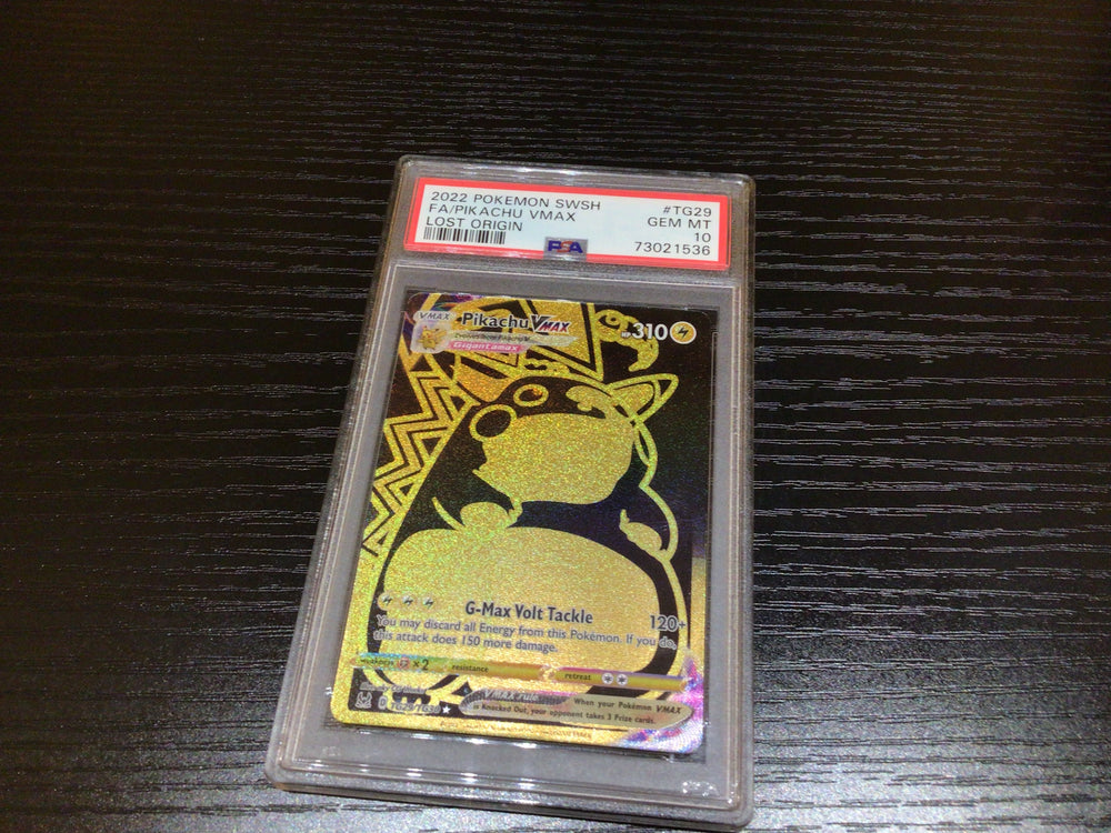 PSA 10 Pokémon Pikachu VMAX (Secret) TG29/TG30 - Lost Origin