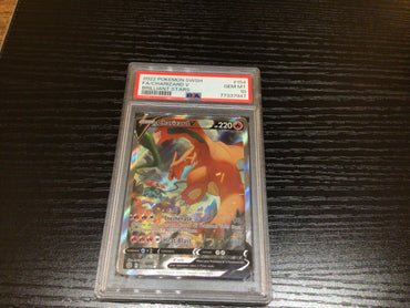 PSA 10 Pokémon Charizard V (Alternate Full Art) 154/172 - Brilliant Stars