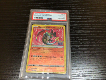 PSA 10 Pokémon Radiant Charizard 011/078 - Pokémon GO