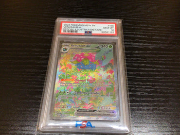 PSA 10 Pokémon Venusaur ex 198/165 - Scarlet & Violet 151