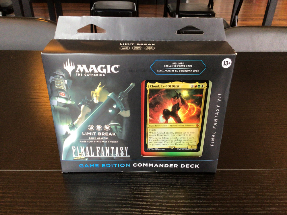Final Fantasy Game Edition Commander Deck Limit Break Final Fantasy Game Edition Commander Deck Limit Break