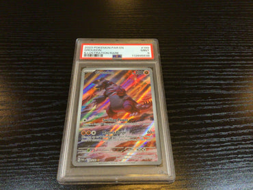 PSA 9 Pokémon Groudon 199/182 - Paradox Rift