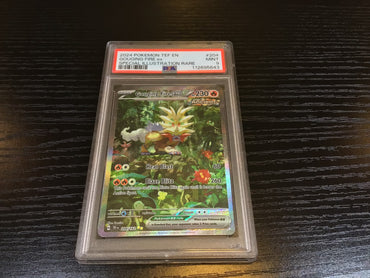 PSA 9 Pokémon Gouging Fire ex 204/162 - Temporal Forces