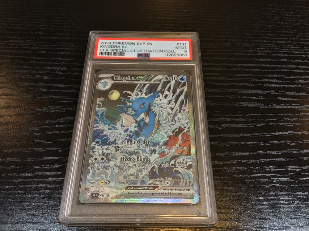 PSA 9 Pokémon Kingdra ex 131 - Scarlet & Violet Promo