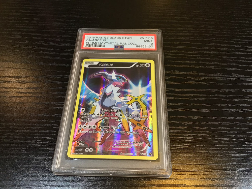 PSA 9 Pokémon Arceus XY116 - XY Promo