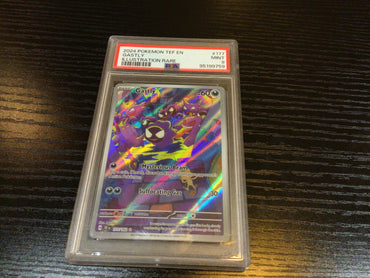 PSA 9 Pokémon Gastly 177/162 - Temporal Forces