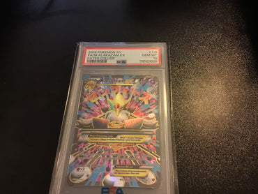 PSA 10 Pokémon M Alakazam EX (Full Art) 118/124 - Fates Collide