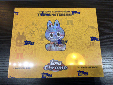 2025 Topps Labubu Chrome 10th Anniversary Hobby