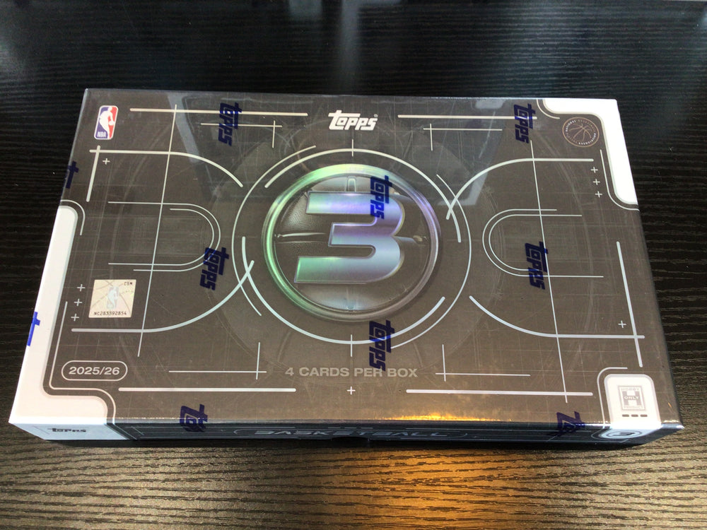2025-26 Topps Three Basketball Hobby
