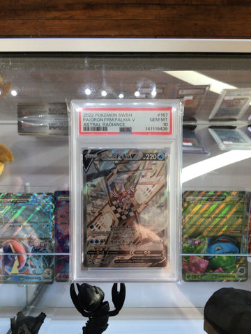 PSA 10 Pokémon Origin Forme Palkia V 167/189 - Astral Radiance