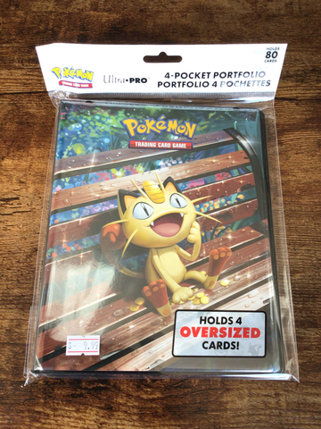 Ultra Pro 4-Pocket Portfolio (Meowth)