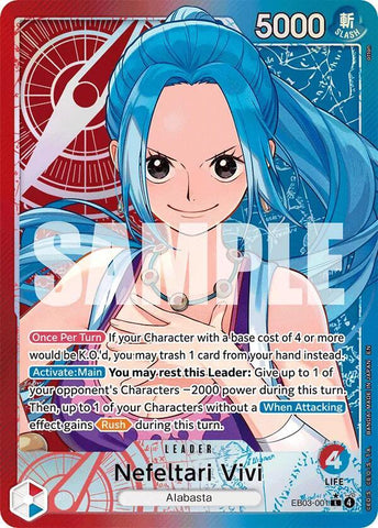 Nefeltari Vivi (001) (Alternate Art) - Extra Booster: One Piece Heroines Edition (EB-03)