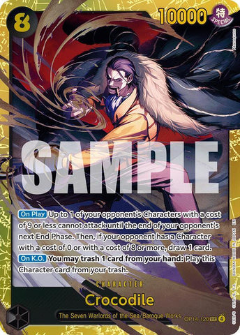 Crocodile - OP14-120 - The Azure Sea's Seven (OP14)