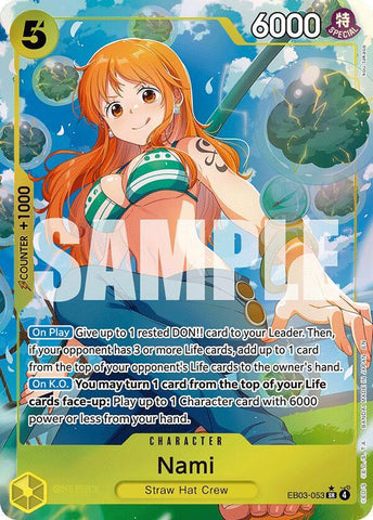 Nami (053) (Alternate Art) - Extra Booster: One Piece Heroines Edition (EB-03)
