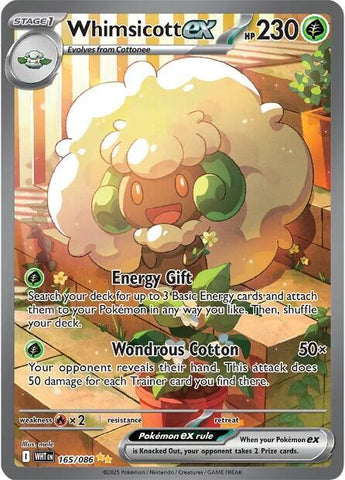 Whimsicott ex 165/086 (White Flare)
