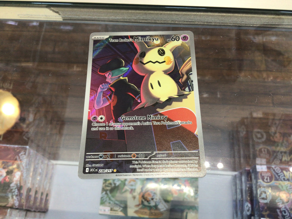 Team Rocket's Mimikyu (238/217) Ascended Heroes NM