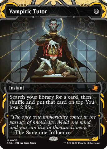Vampiric Tutor - Secrets of Strixhaven: Mystical Archive (SOA)