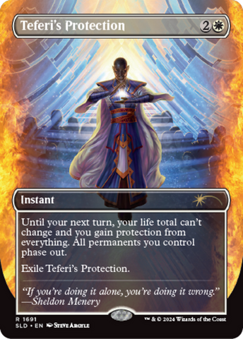 Teferi's Protection (1691) [Secret Lair: Sheldon's Spellbook]