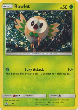 Rowlet (SM01) (General Mills Promo) [Sun & Moon: Black Star Promos]