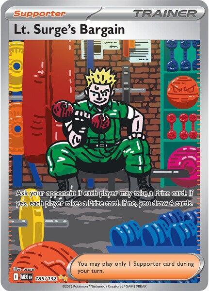 Lt. Surge's Bargain (185/132) [Mega Evolution]