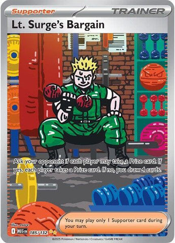 Lt. Surge's Bargain (185/132) [Mega Evolution]