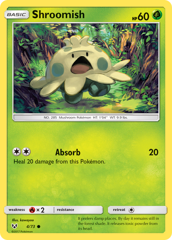 Shroomish (4/73) [Sun & Moon: Shining Legends]