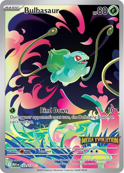 Bulbasaur (133/132) [Mega Evolution: Stamped Promo]