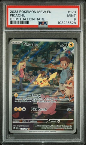 PSA 9 Pikachu #173